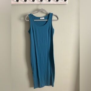 Beautiful blue midi dress
